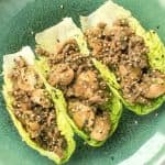 Asian Beef Lettuce Wraps