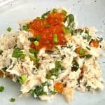Crab and Salmon Roe Salad