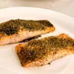 Baked Salmon with Herbs
