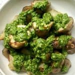 Roasted Sunchokes With Salsa Verde