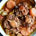 Slow Cooker Oxtail & Vegetables