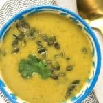 Zucchini, Onion and Sweet Potato Soup