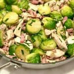 Brussels Sprout, Chicken and Bacon Skillet