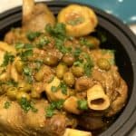 Lamb Shank, Artichokes and Preserved Lemons Tagine