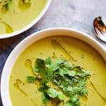 Cream of Broccoli and Zucchini Soup