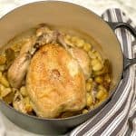 Roasted Chicken With Garlic Confit