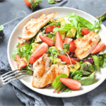 Chicken, Avocado and Strawberry Salad
