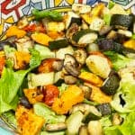 Roasted Zucchini, Eggplant & Sweet Potato Salad