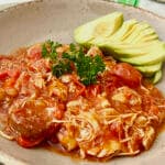 Slow-cooked Pulled Spanish Chicken