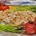 Mustard and Almond Cod